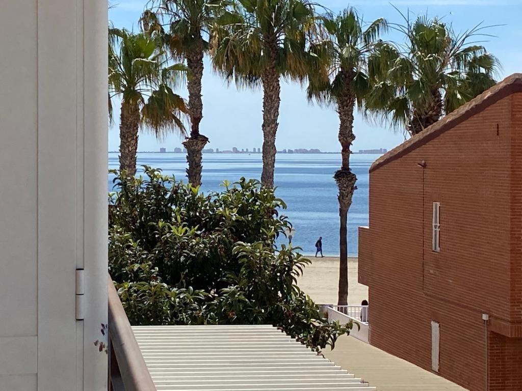 Primera linea de playa y vistas espectaculares Los Alcázares Exterior foto